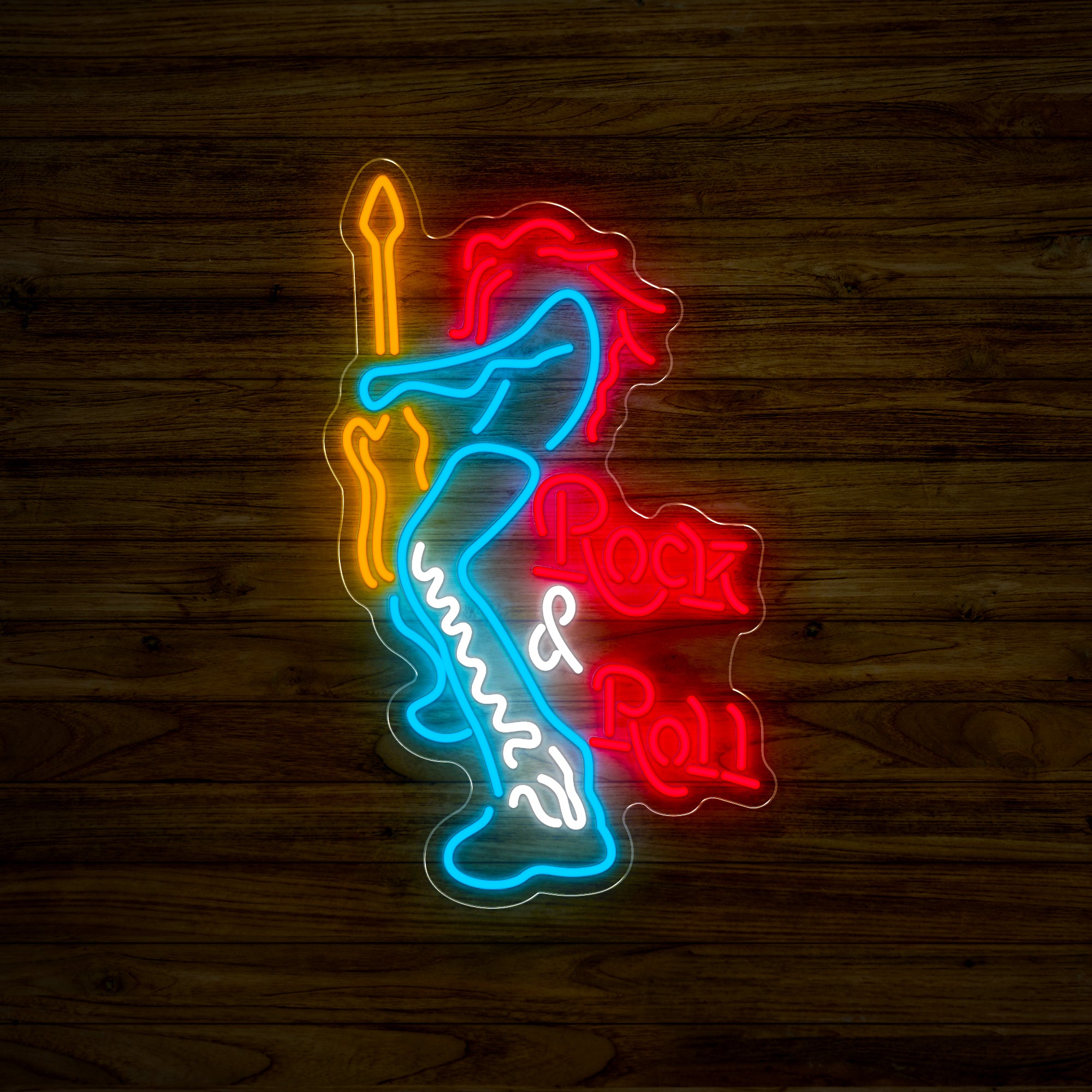 Rock & Roll Neon Sign