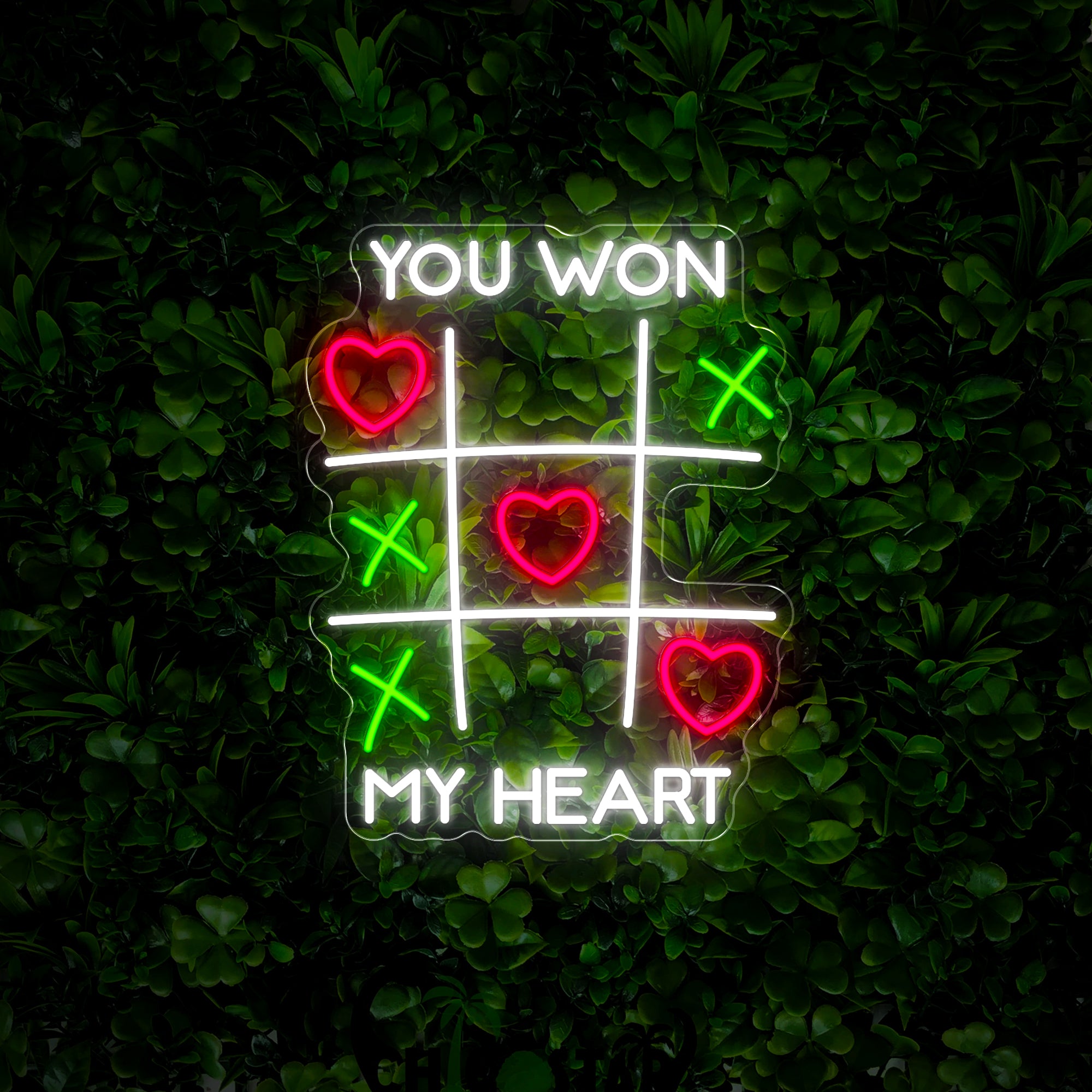 You Won My Heart Neon Sign