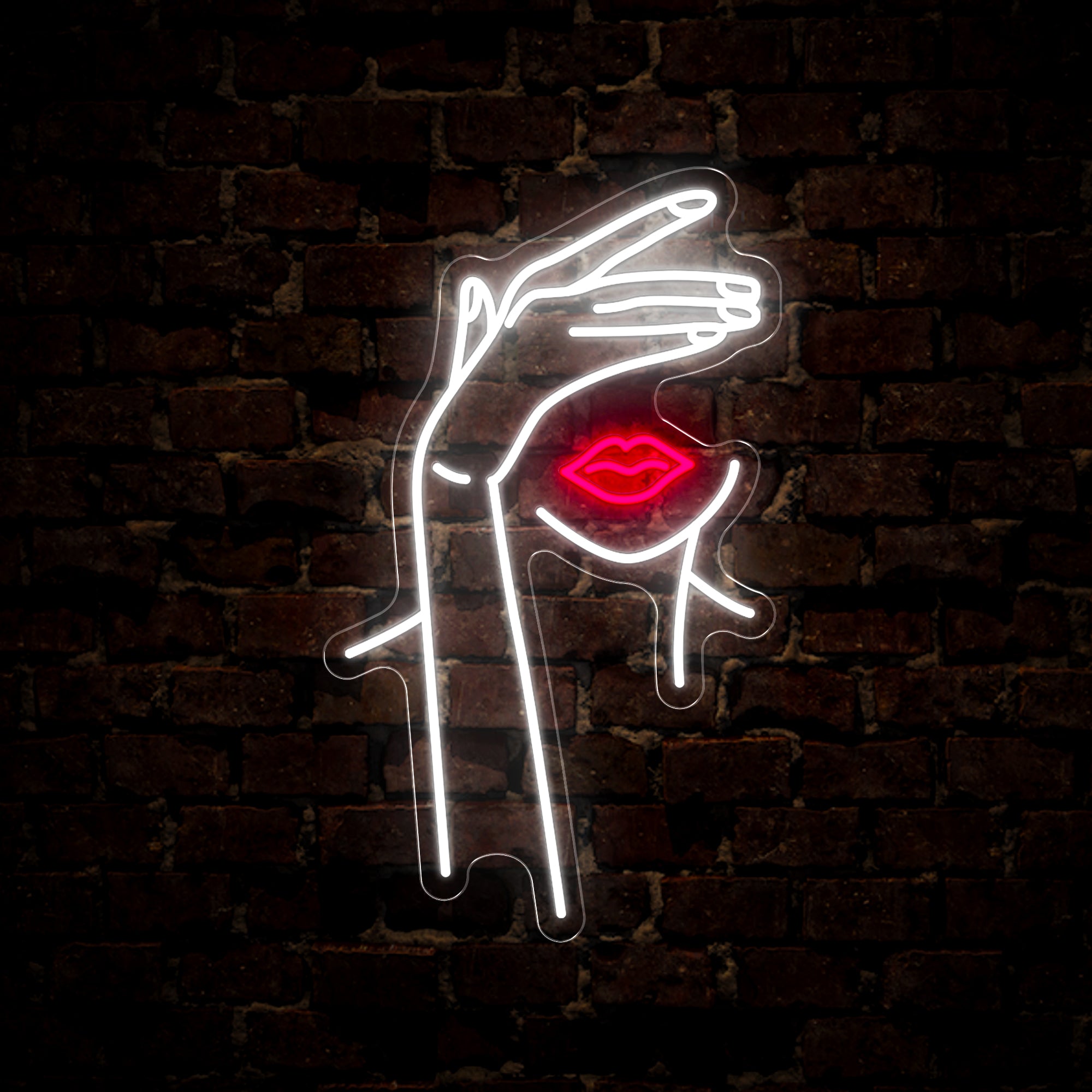 Mysterious Lady Neon Sign