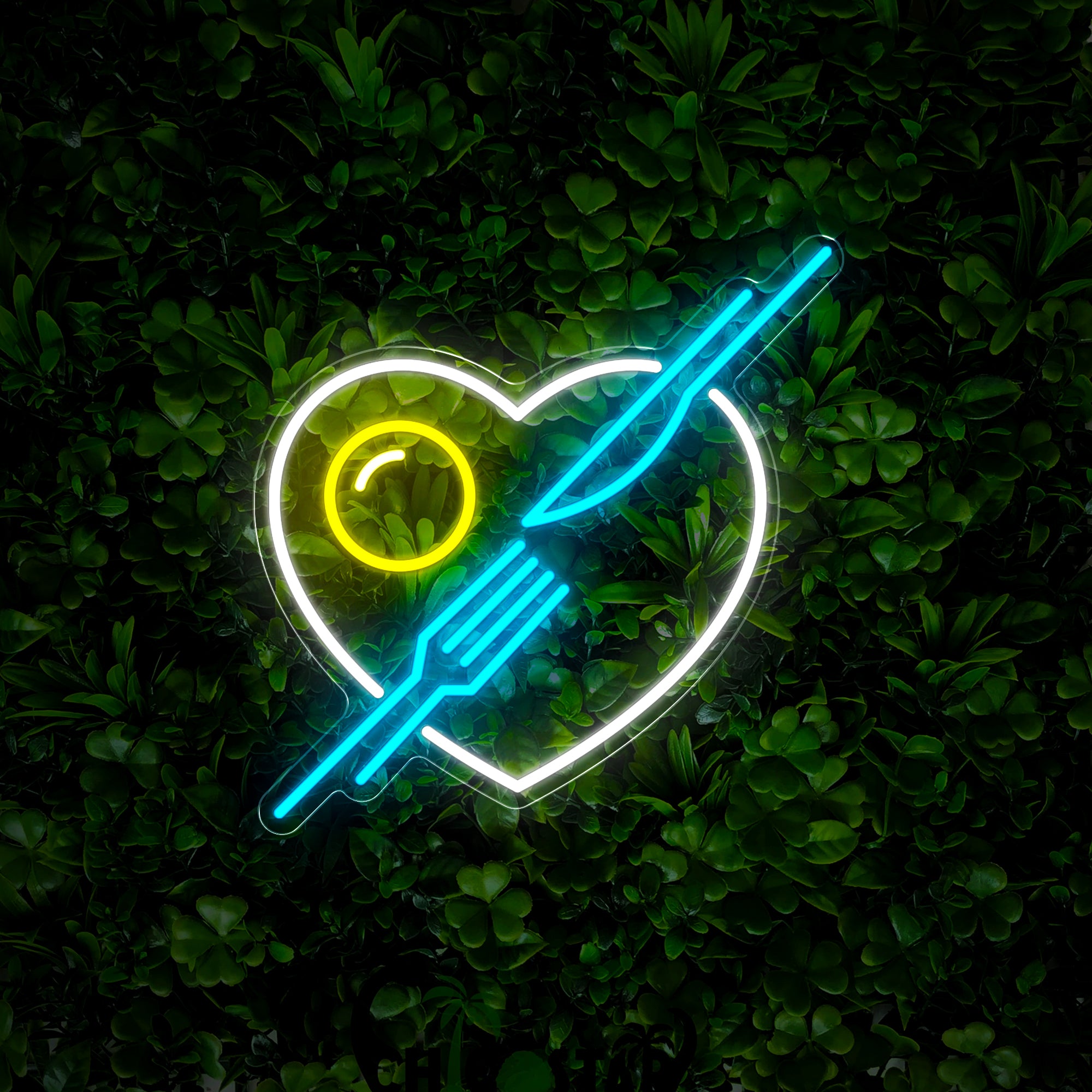 Love Food Neon Sign