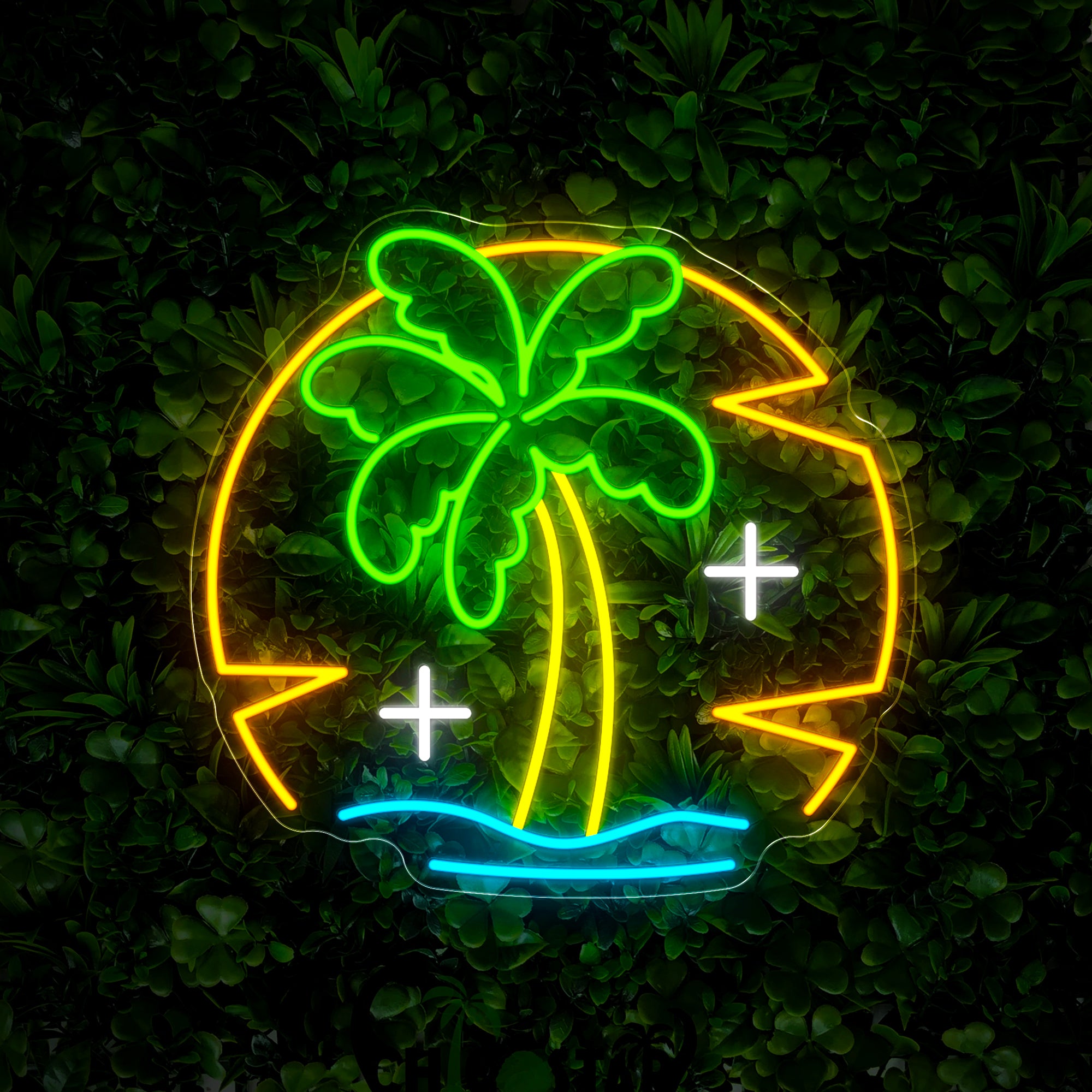 Palm Tree Led Neon Sign