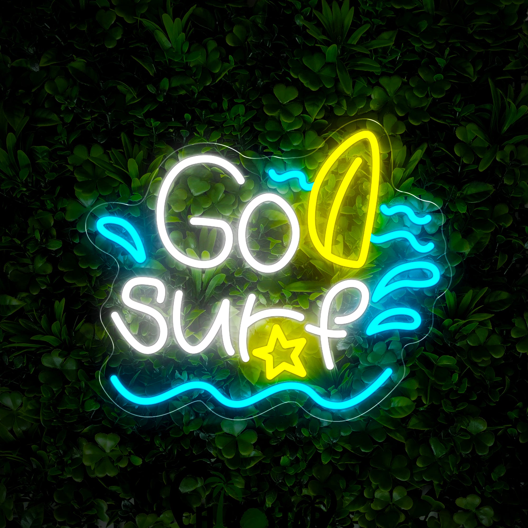 Go Surf Neon Sign