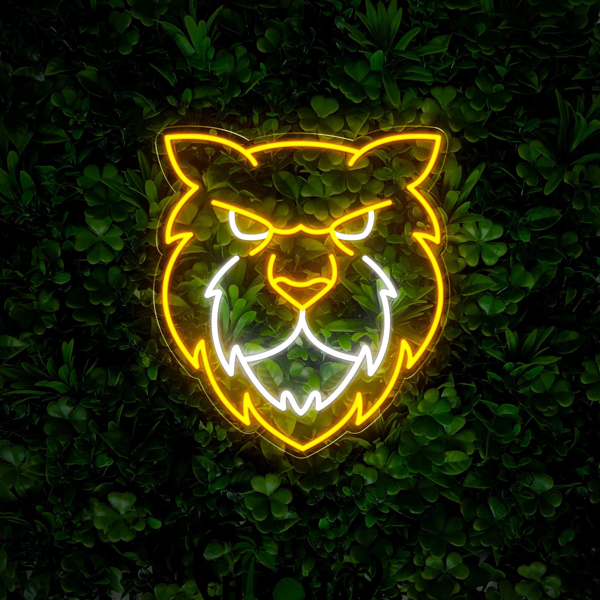 Tiger Mascot Neon Sign