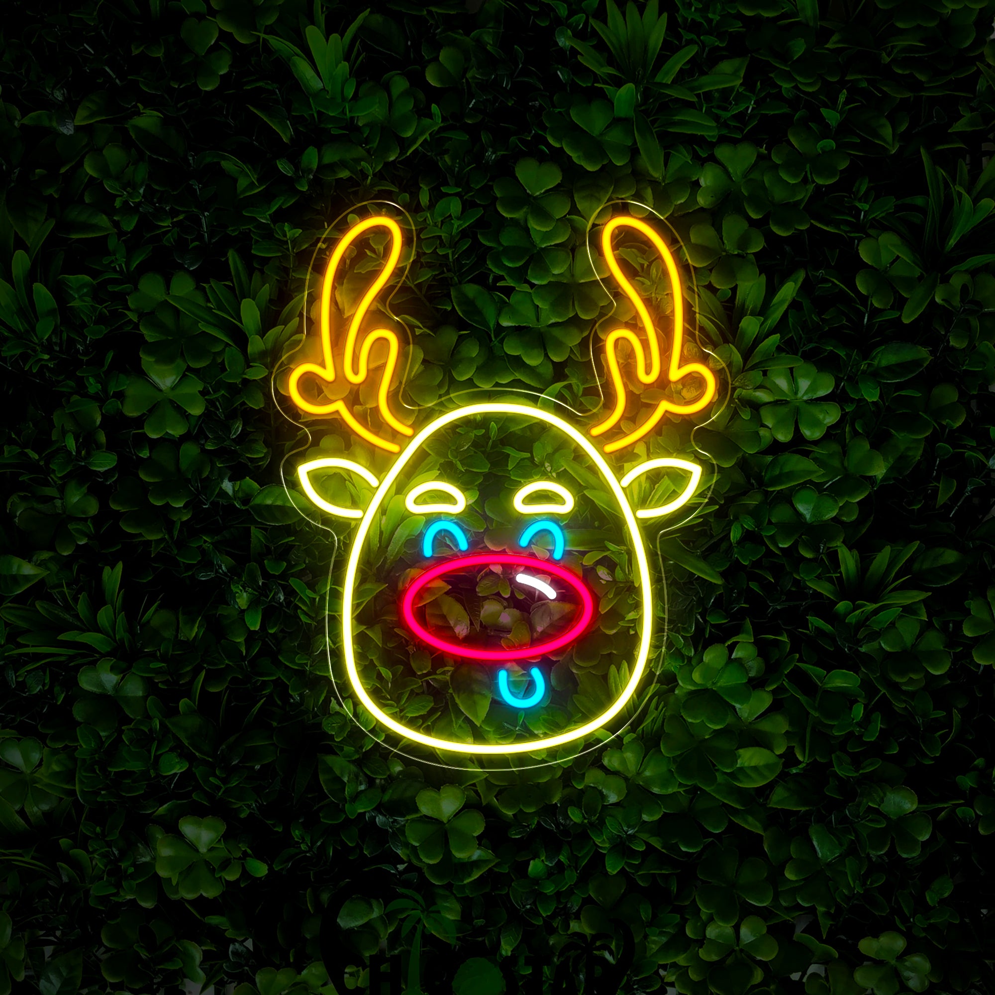 Reindeer Neon Sign