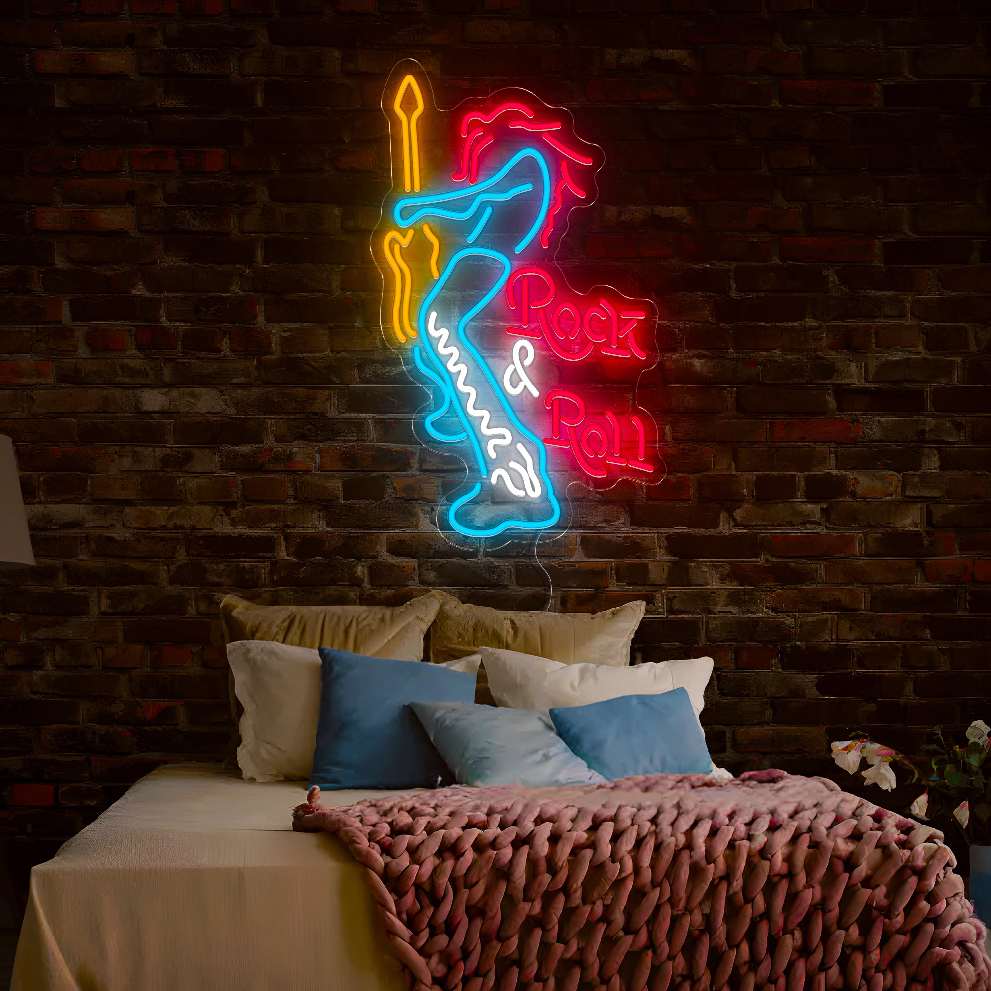 Rock & Roll Neon Sign