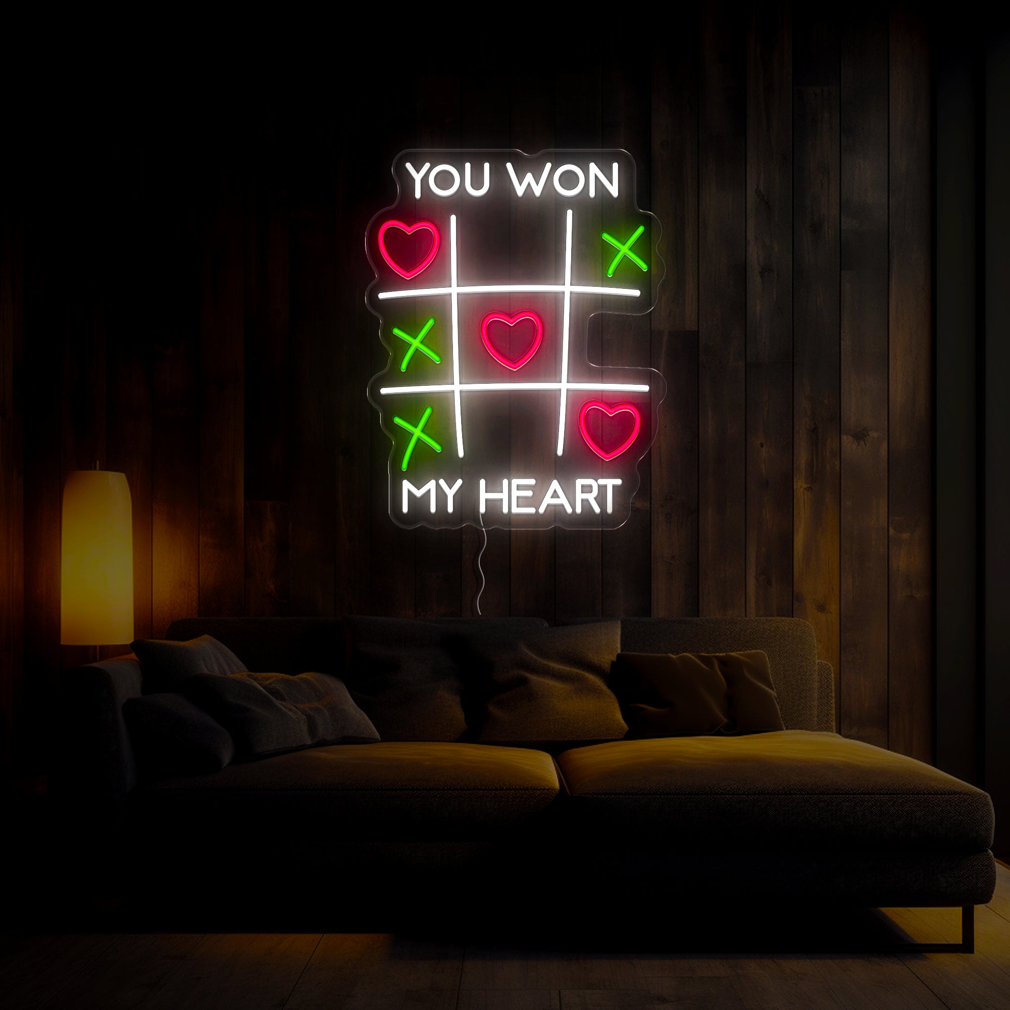 You Won My Heart Neon Sign