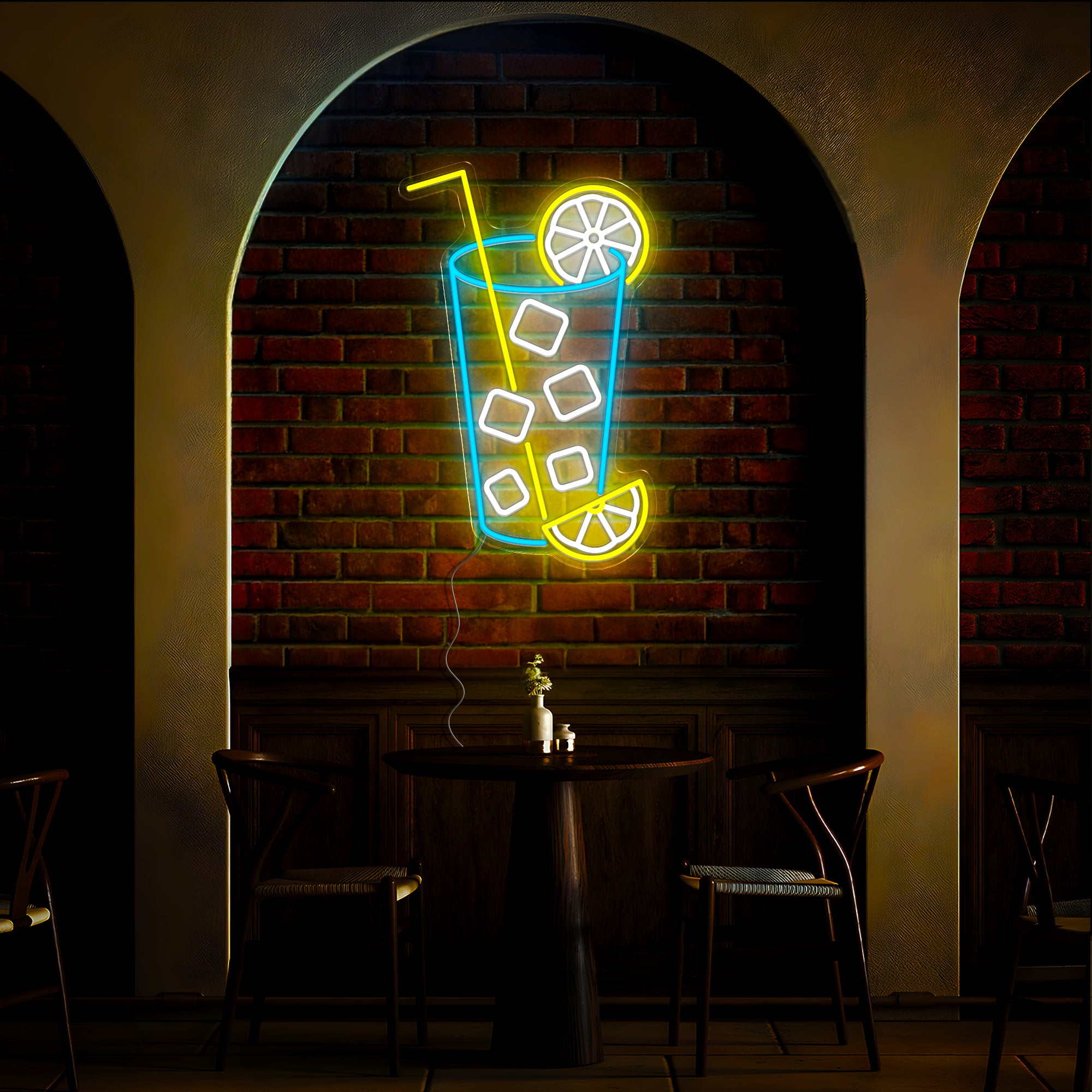 Lemon Tea Neon Sign