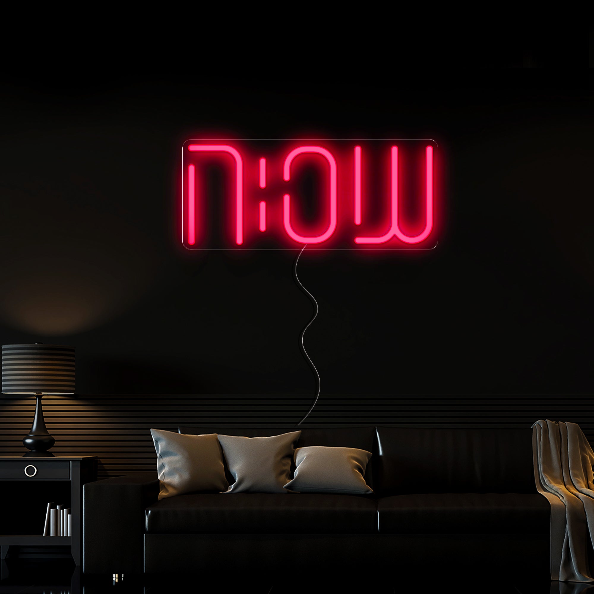 Now Or Never Neon Sign