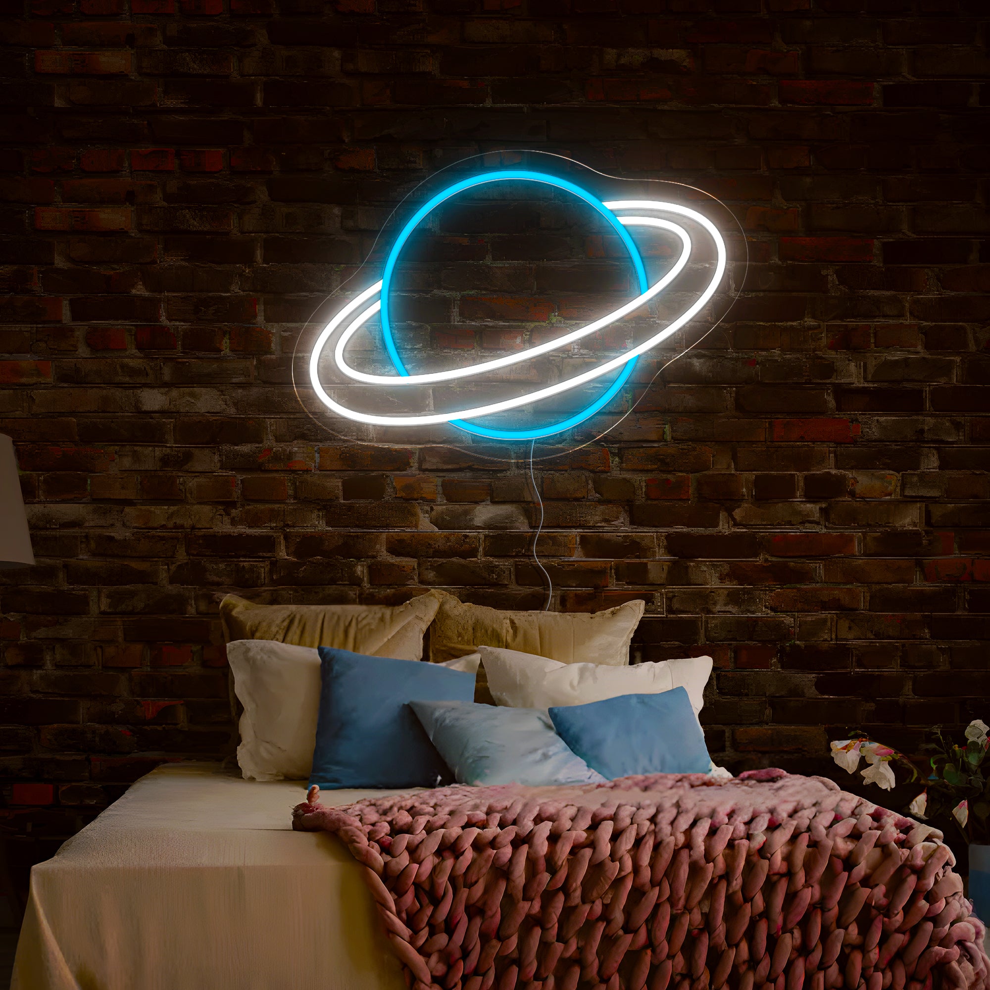 Planet Neon Sign