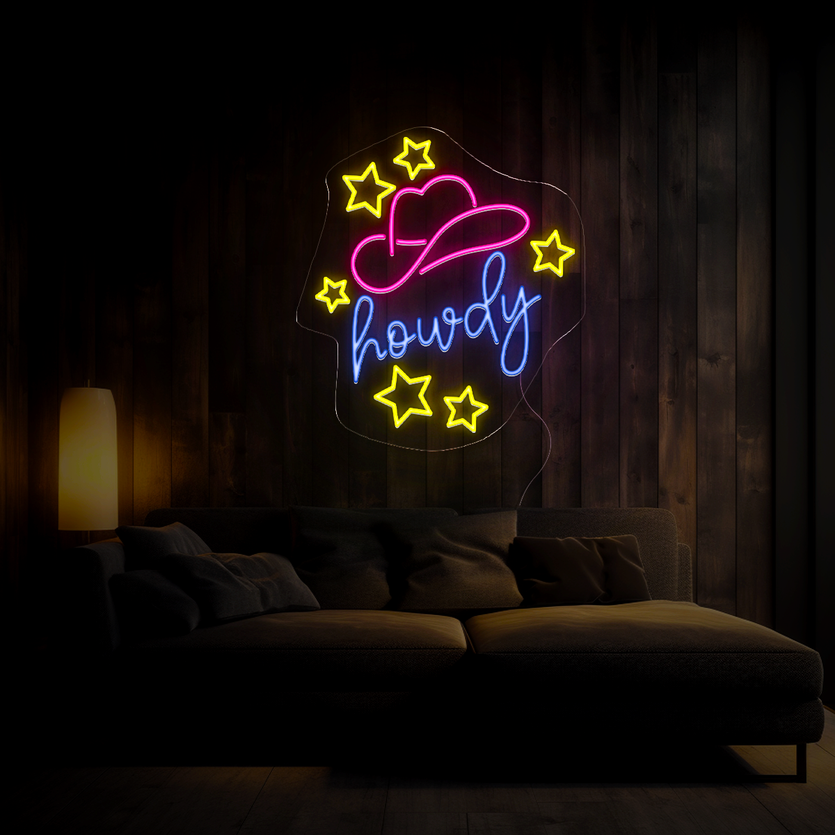 Howdy Neon Sign