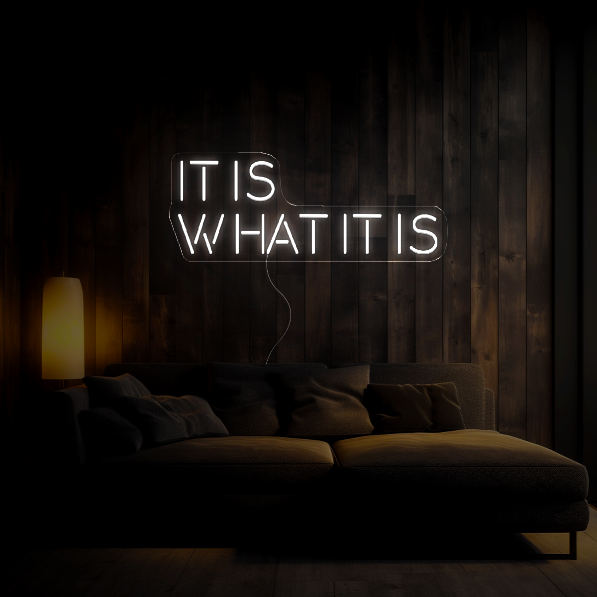 It Is What It Is Neon Sign