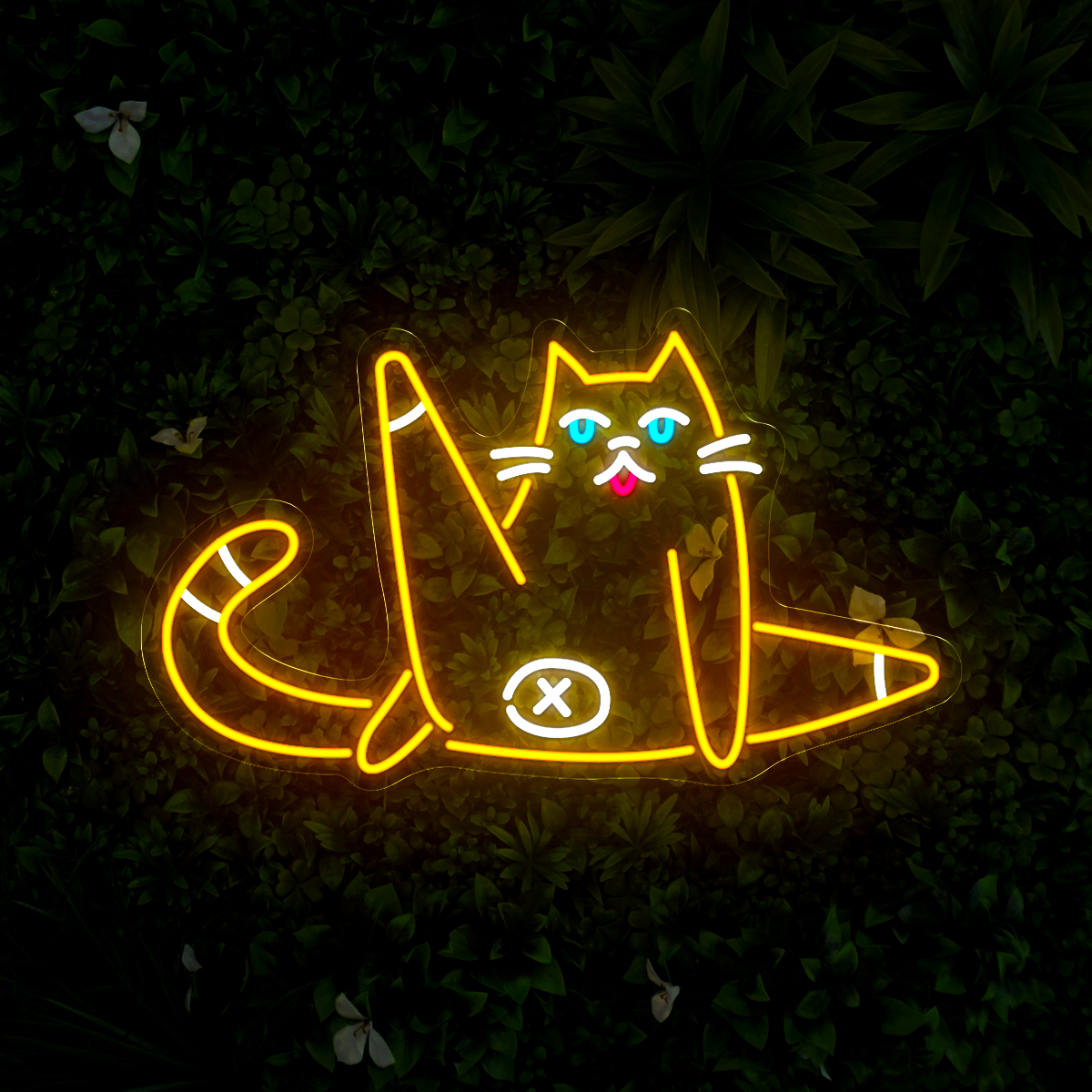 Funny Cat Neon Sign