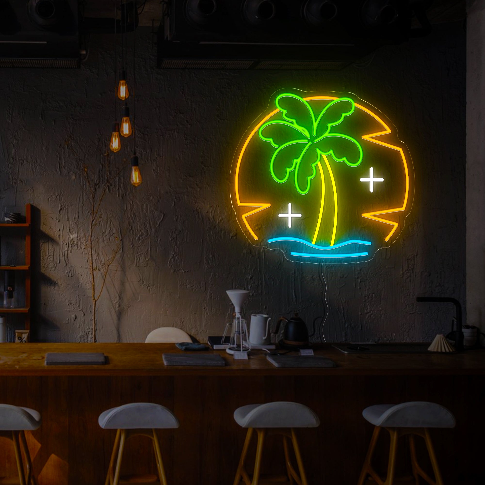 Palm Tree Led Neon Sign