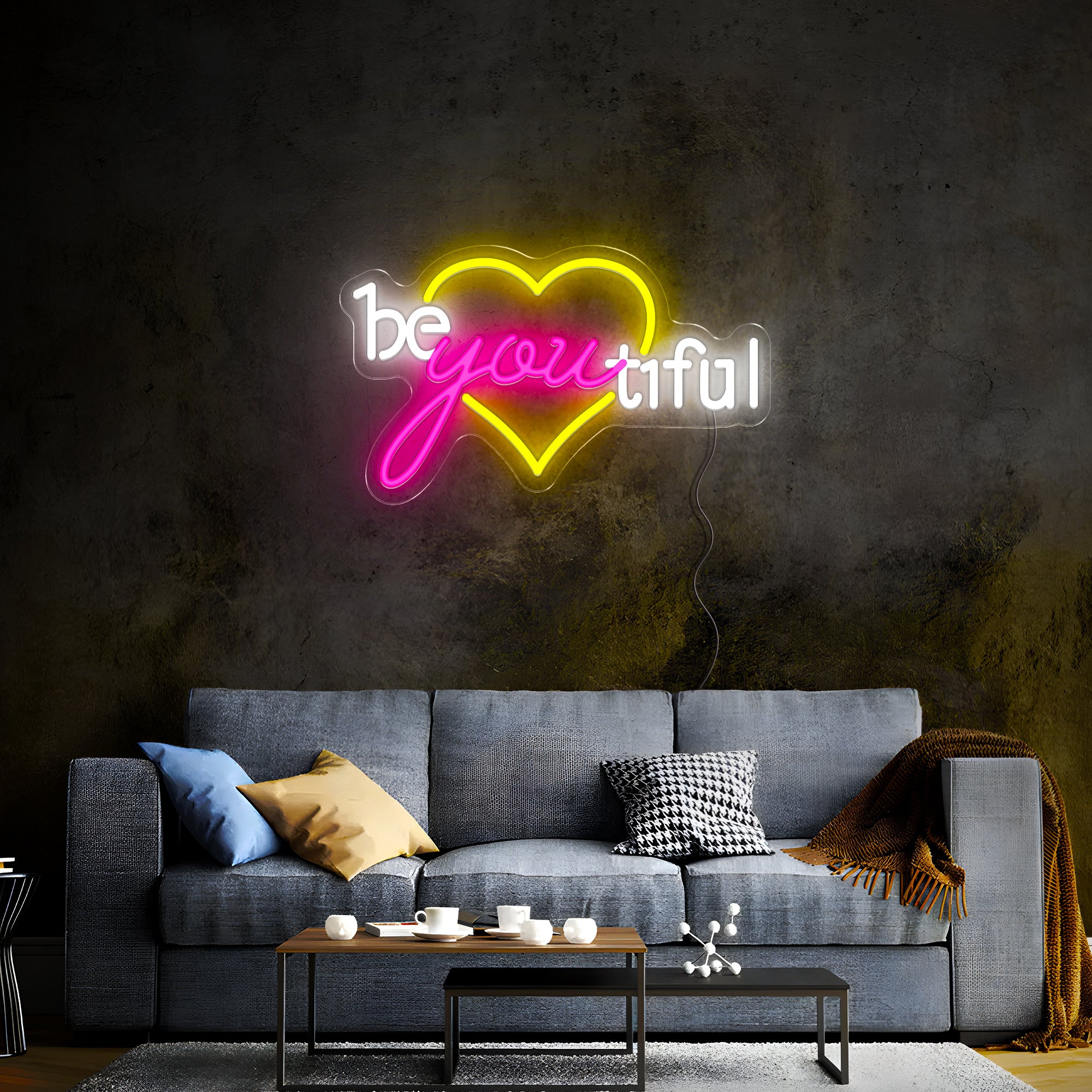 Be You Tiful Neon Sign