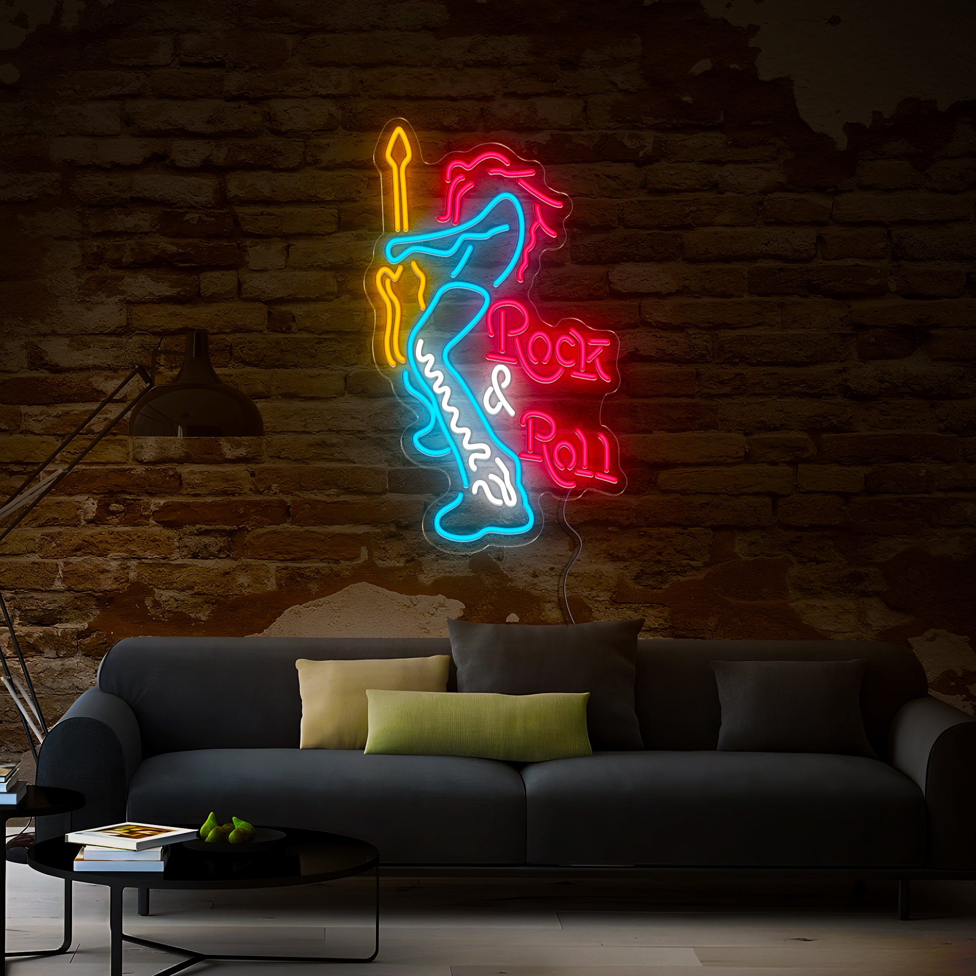 Rock & Roll Neon Sign