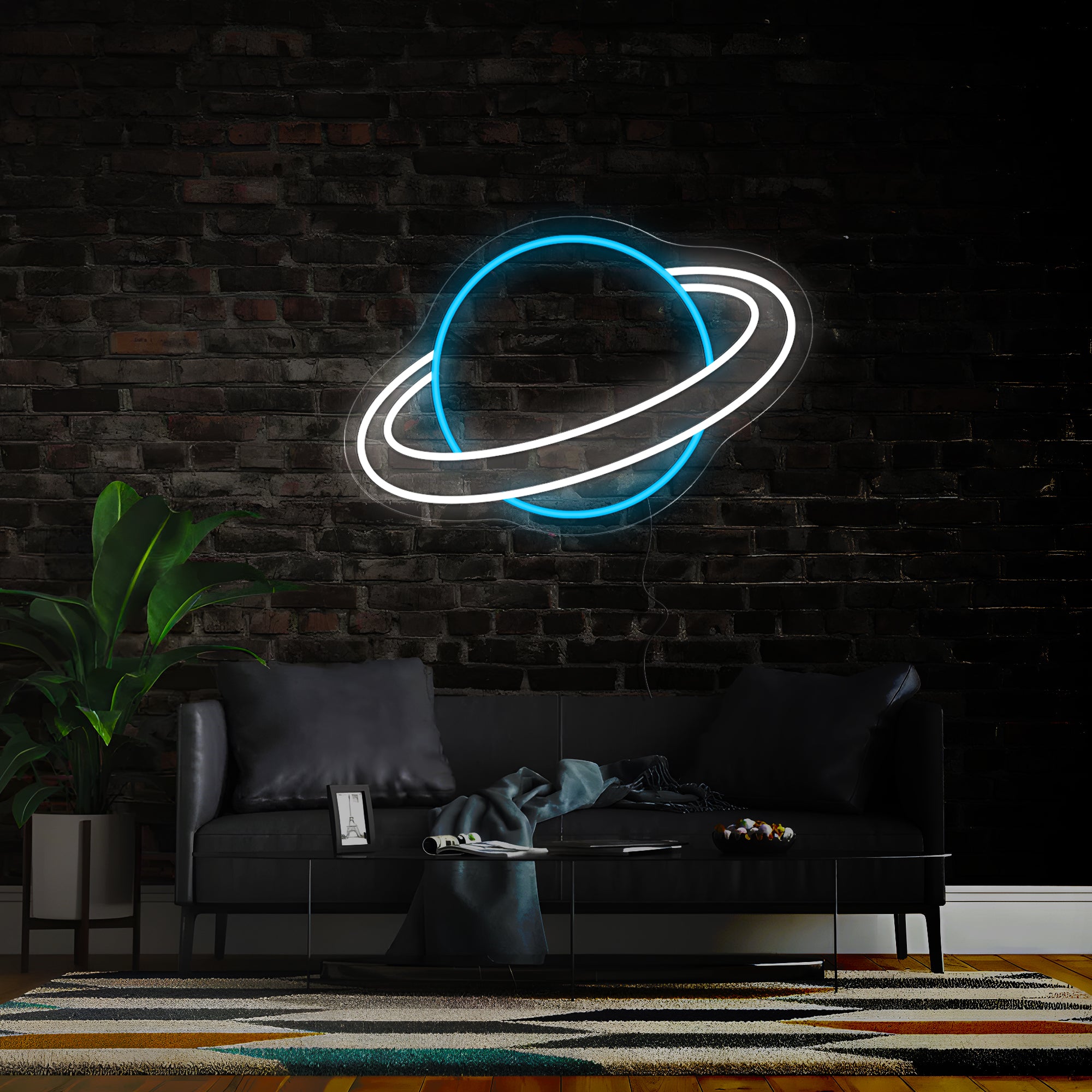 Planet Neon Sign