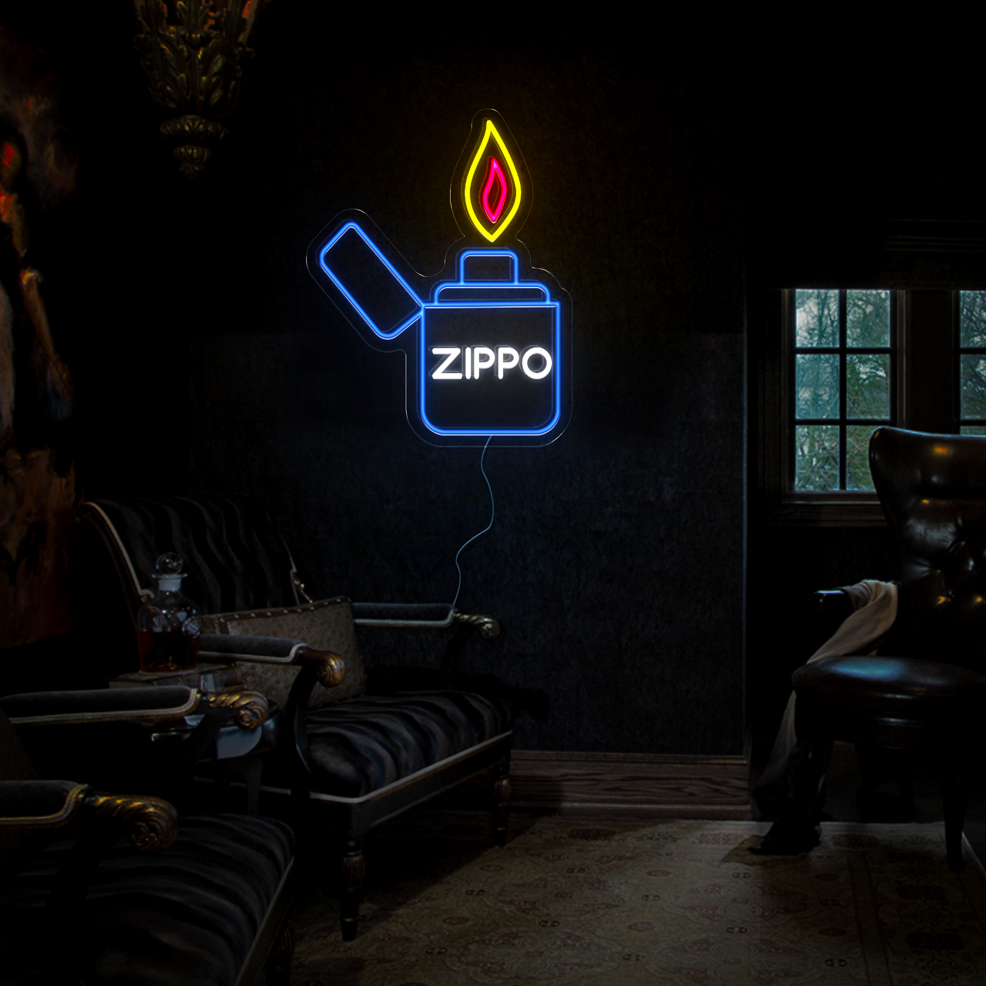 Zippo Neon Sign
