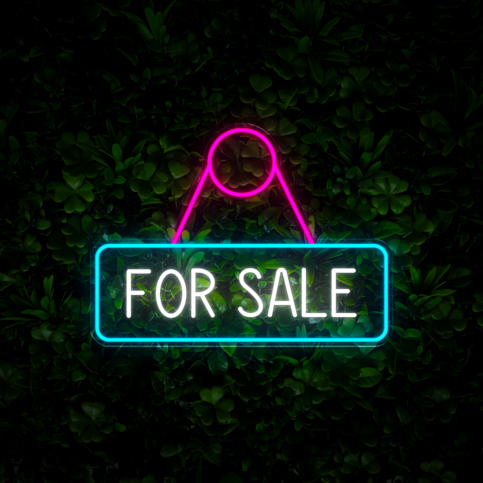 For Sale Neon Sign