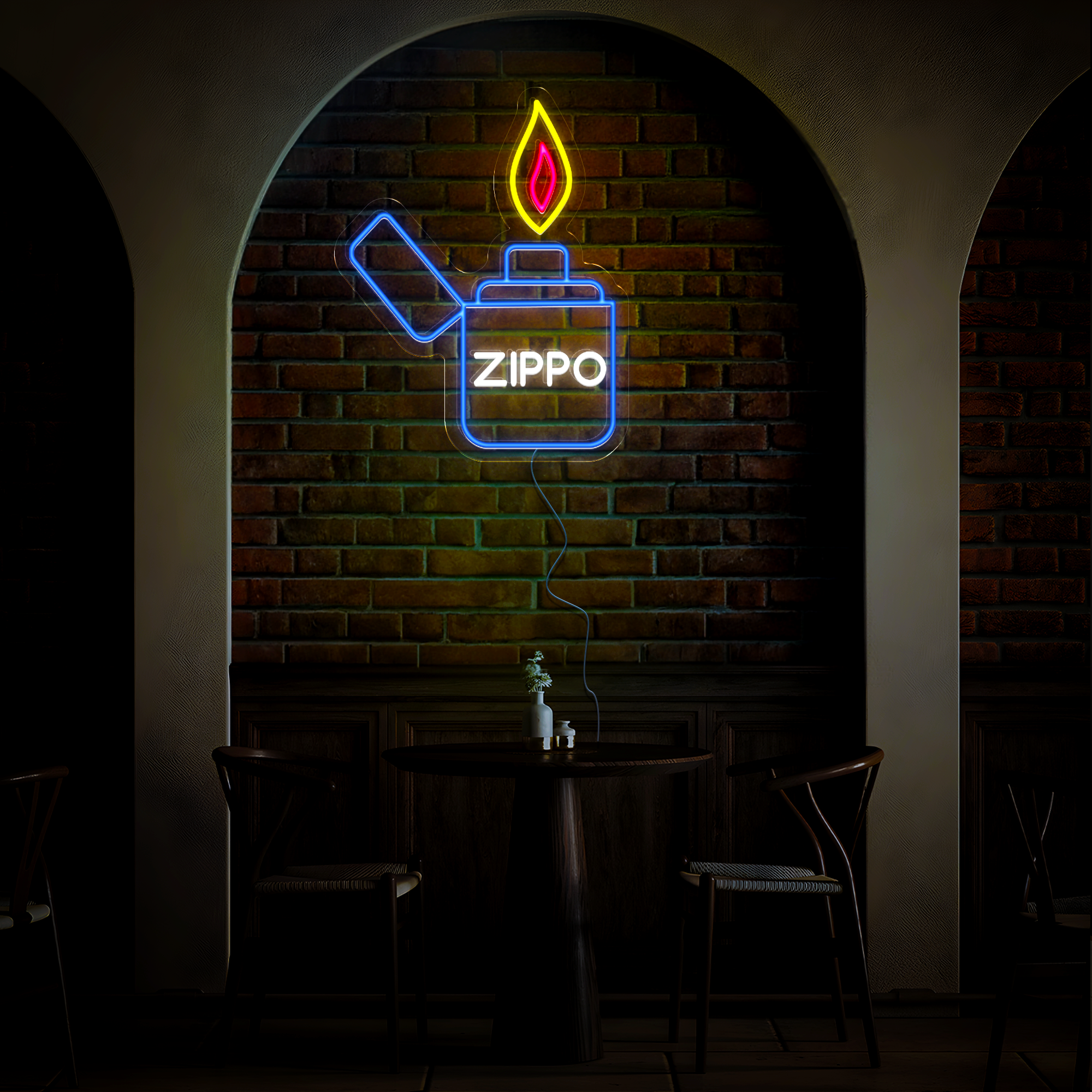 Zippo Neon Sign