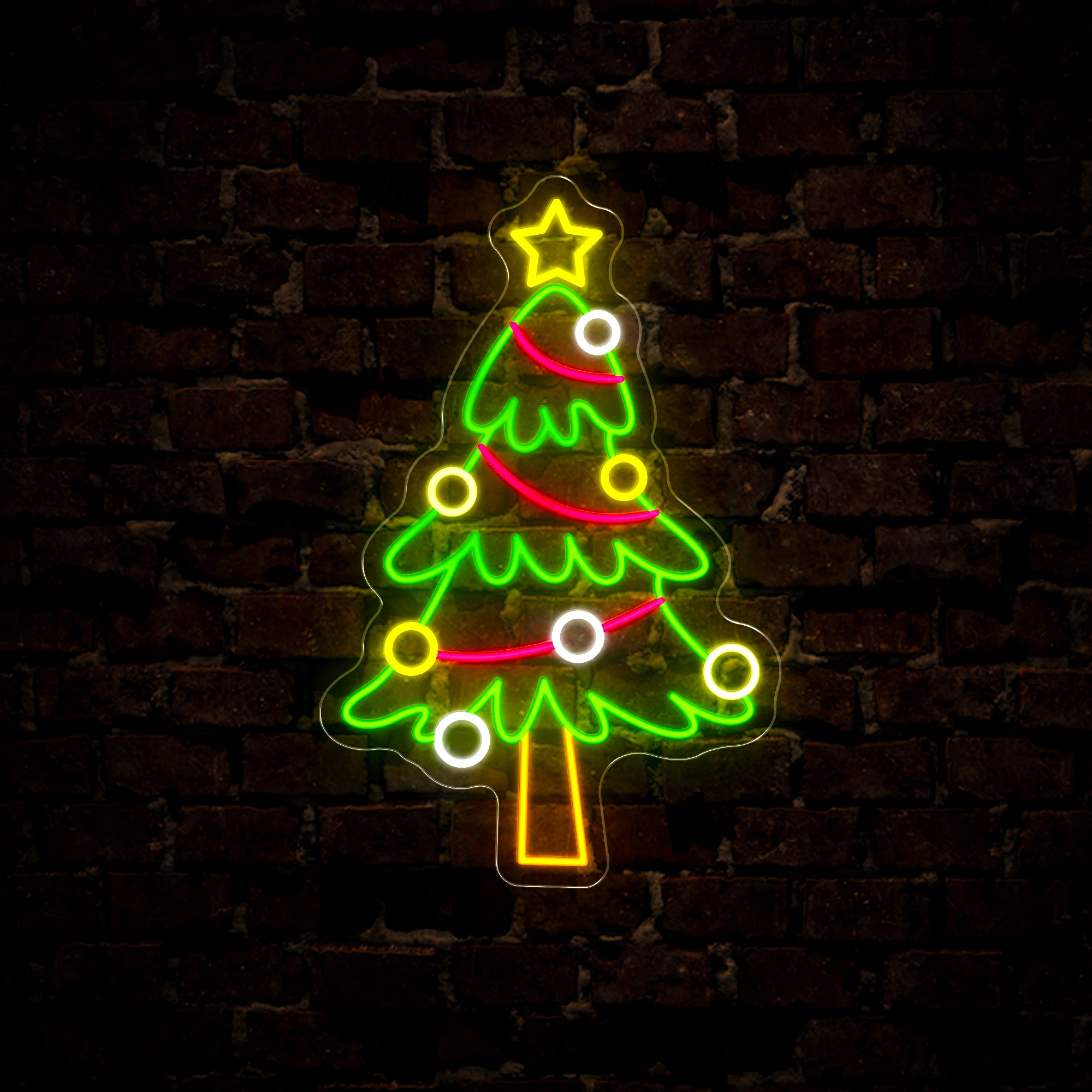 Christmas Tree Led Neon Sign