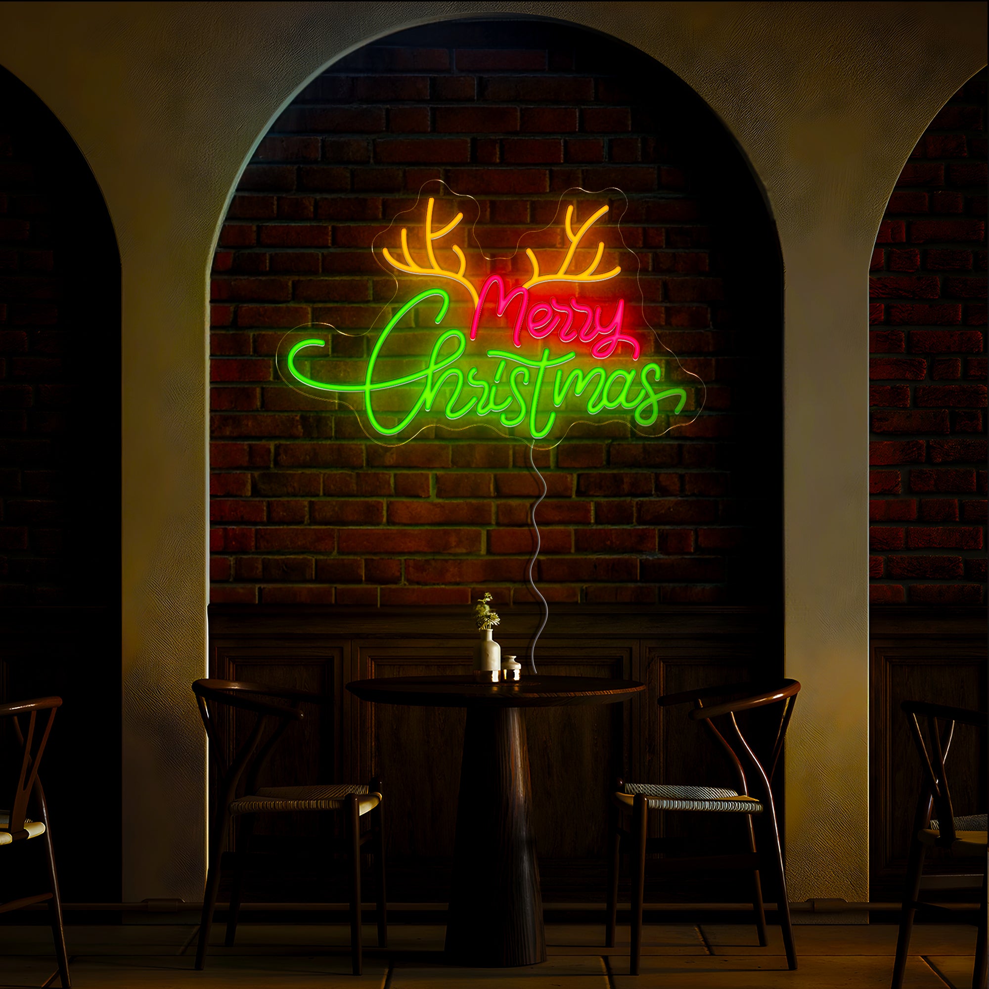 Santa Christmas led Neon Sign