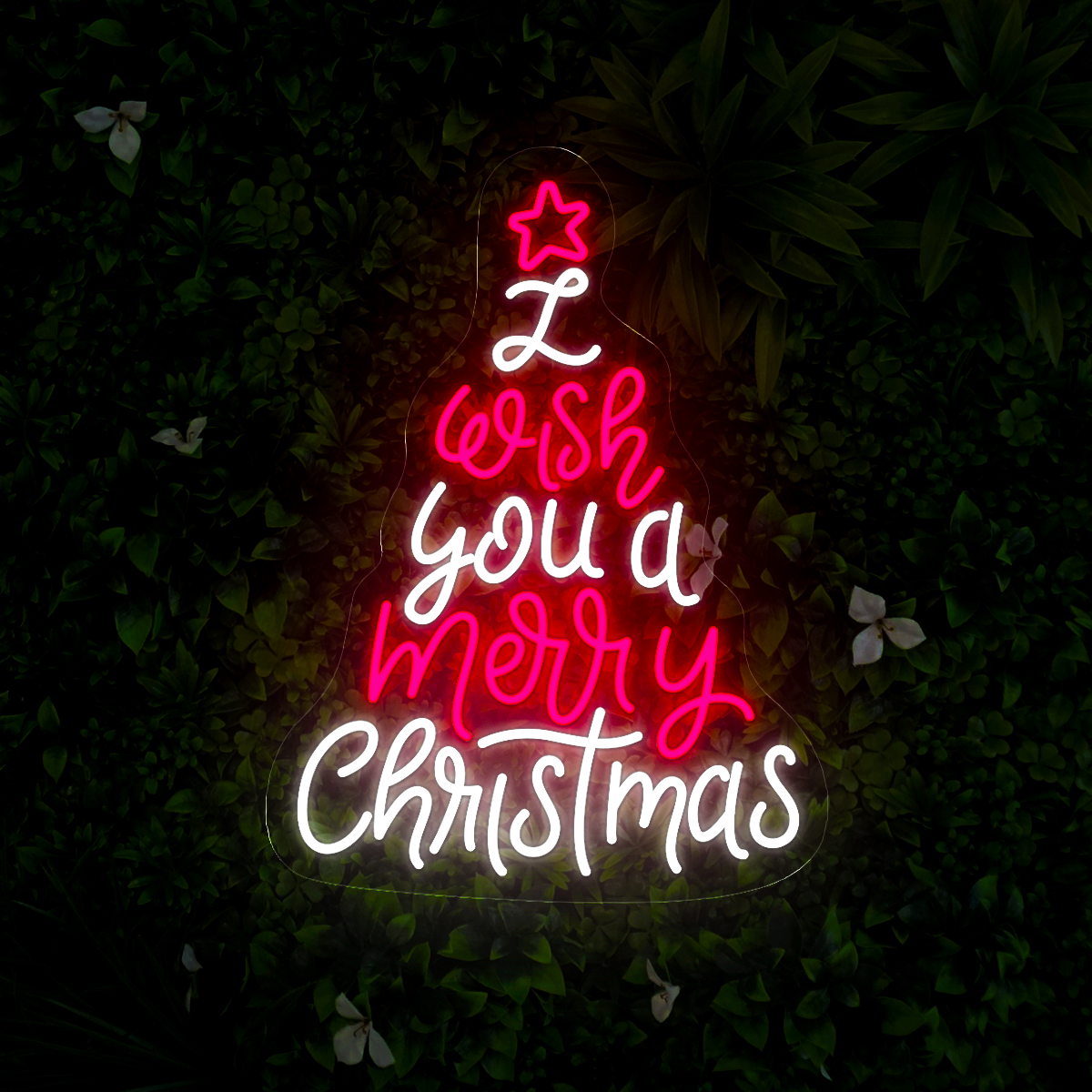 I wish you a Merry Christmas Led Neon Sign