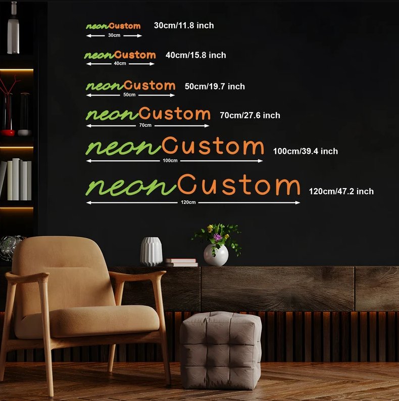 Accordion Neon Sign - Reels Custom