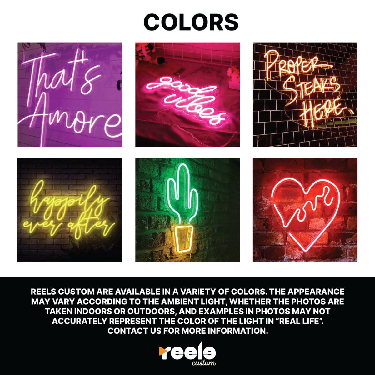 Adored Neon Sign - Reels Custom