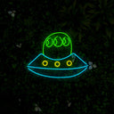 Alien Neon Sign - Reels Custom