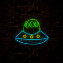Alien Neon Sign - Reels Custom