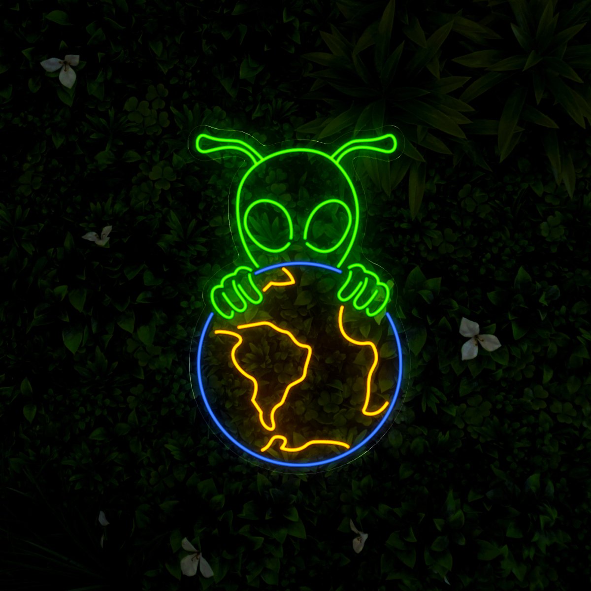 Alien Neon Sign - Reels Custom
