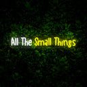 All The Small Things Neon Sign - Reels Custom