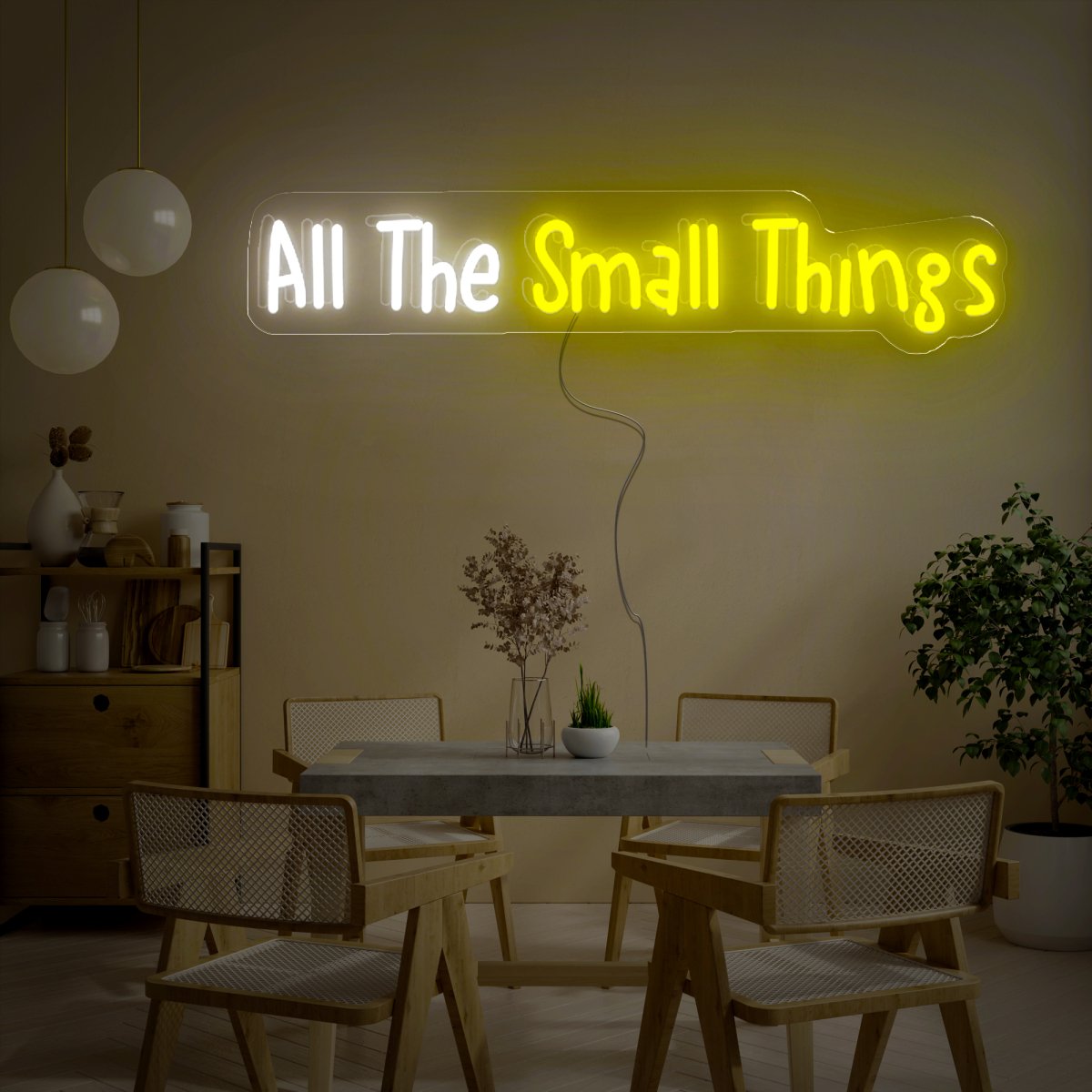 All The Small Things Neon Sign - Reels Custom
