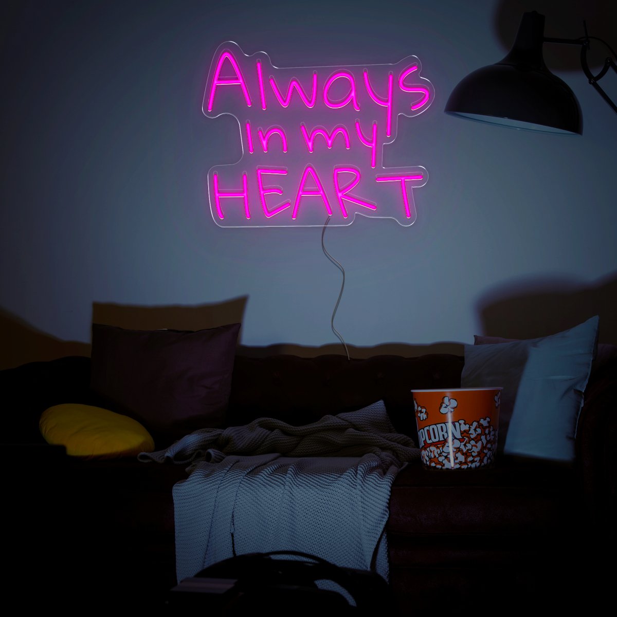 All Ways In My Heart Neon Sign - Reels Custom