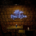 All You Need Is Love Neon Sign - Reels Custom