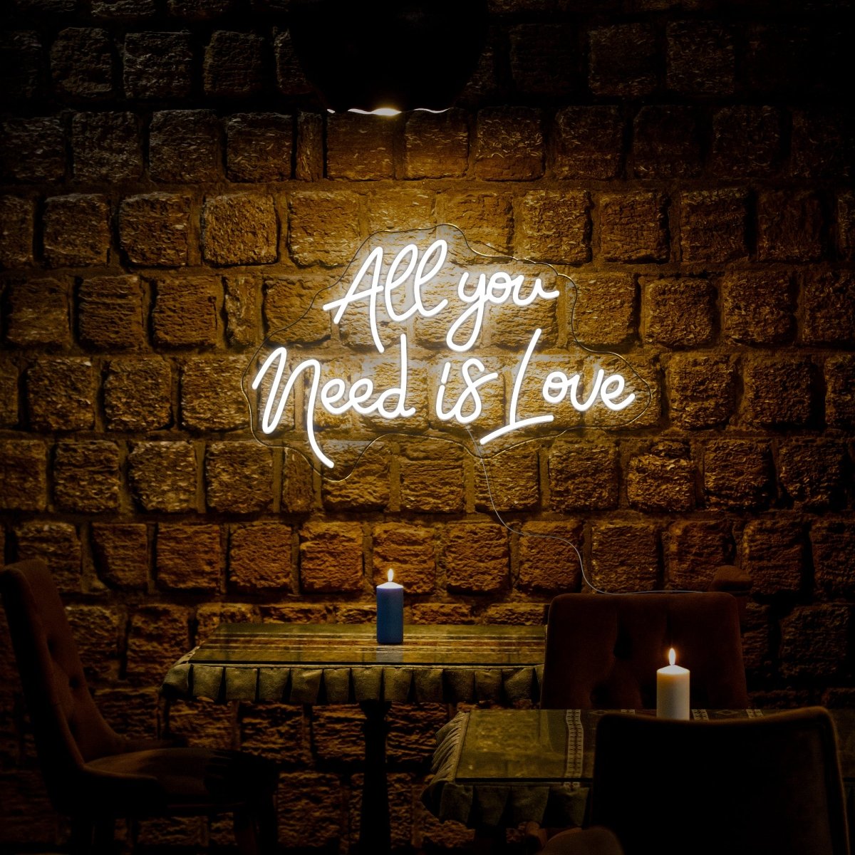 All You Need Is Love Neon Sign - Reels Custom