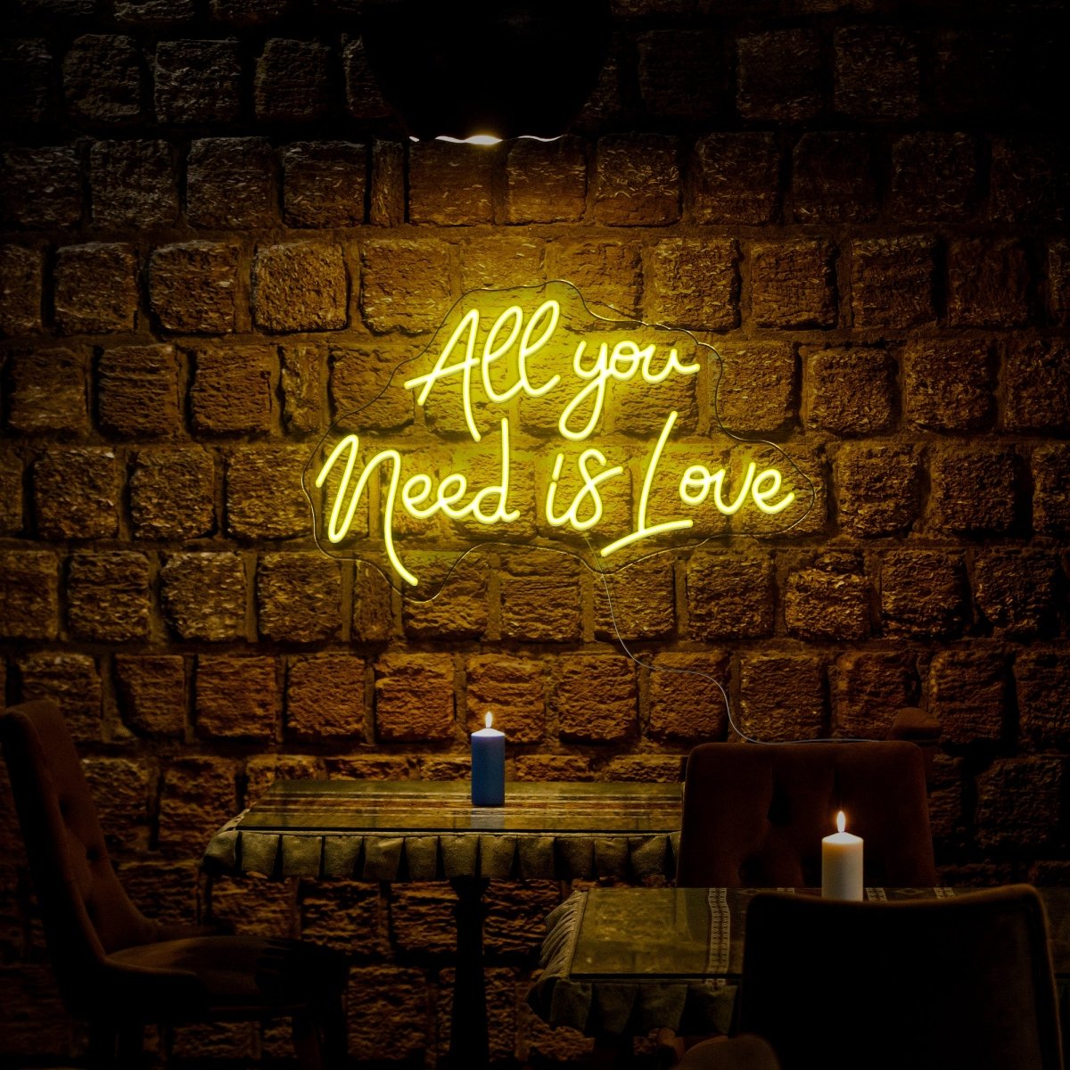 All You Need Is Love Neon Sign - Reels Custom