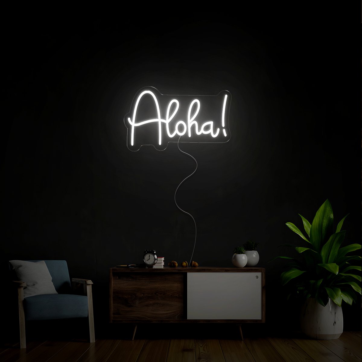 Aloha Neon Sign - Reels Custom