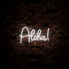 Aloha Neon Sign - Reels Custom