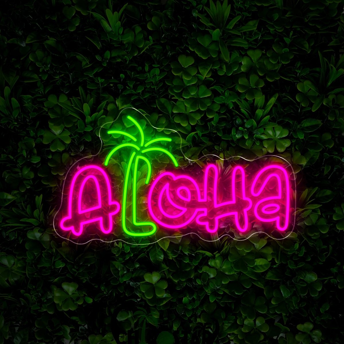 Aloha Neon Sign - Reels Custom