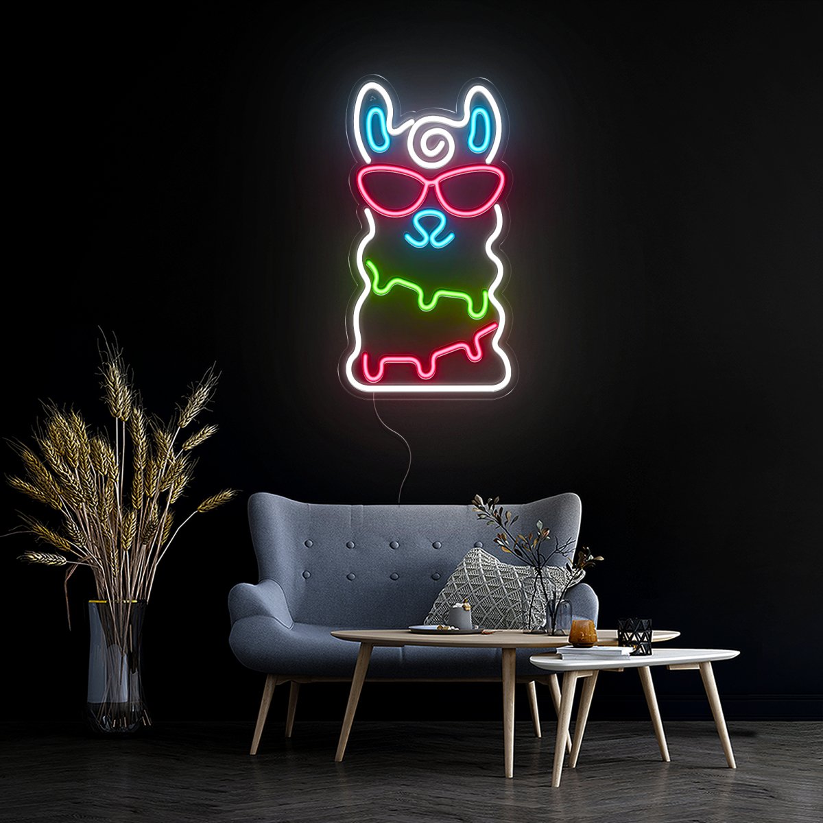 Alpaca Led Neon Sign - Reels Custom