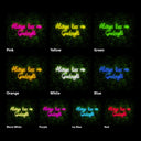 Always Kiss Me Goodnight Neon Sign - Reels Custom