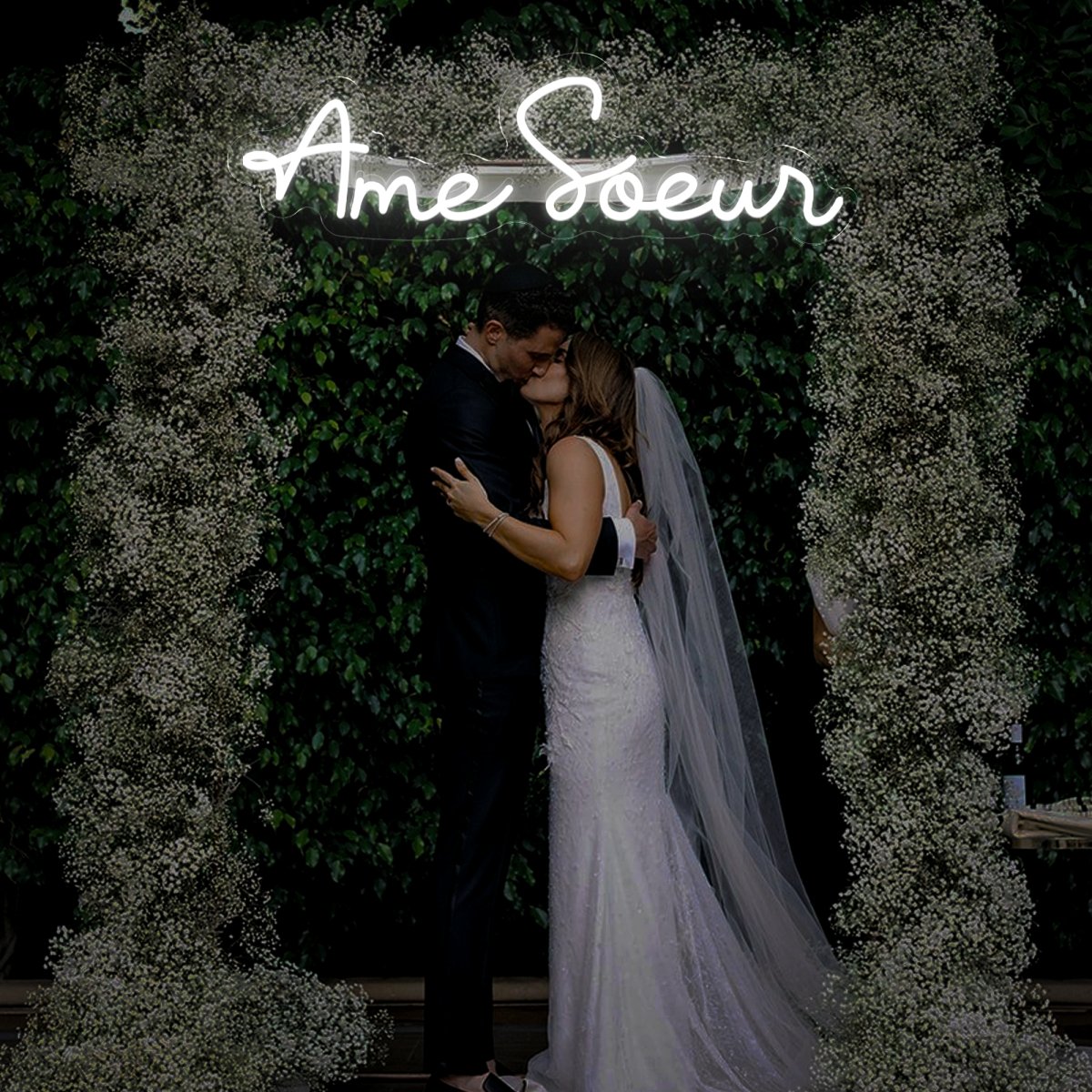 Ame Soeur Neon Sign - Reels Custom