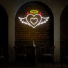 Angel And Devil Hearts Neon Sign - Reels Custom