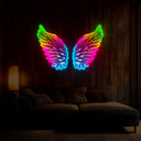 Angel Wings Artwork Led Neon Sign - Reels Custom