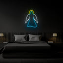 Angel's Radiance Neon Sign - Reels Custom