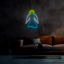 Angel's Radiance Neon Sign - Reels Custom