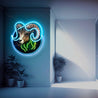 Aries Zodiac Artwork Led Neon Sign - Reels Custom