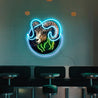 Aries Zodiac Artwork Led Neon Sign - Reels Custom