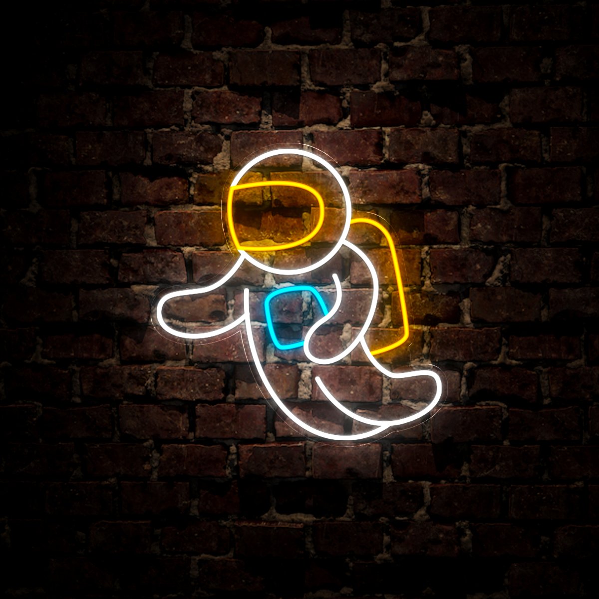 Astronaut Neon Sign - Reels Custom